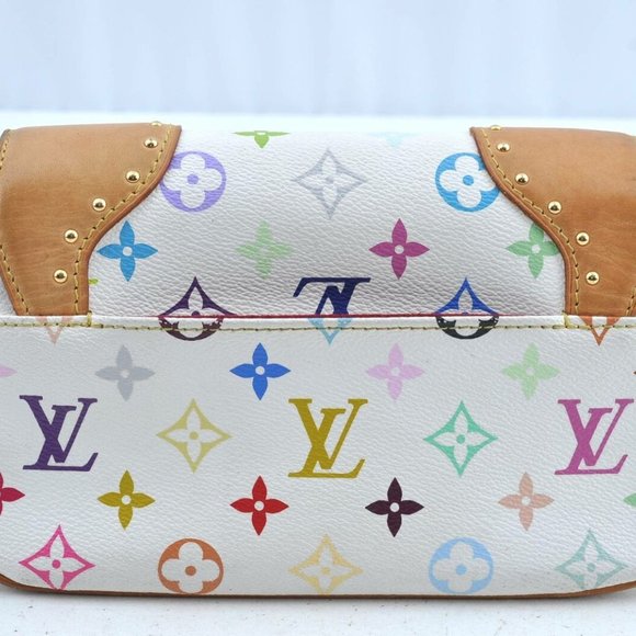 Multicolor White Marilyn Shoulder Bag - Picture 2 of 12